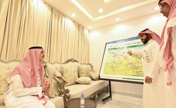 سمو أمير جازان يزور عدداً من مشايخ محافظة الدائر بني مالك ويطلع على مشاريع البلدية بالمحافظة سمو أمير جازان يزور عدداً من مشايخ محافظة الدائر بني مالك ويطلع على مشاريع البلدية بالمحافظة