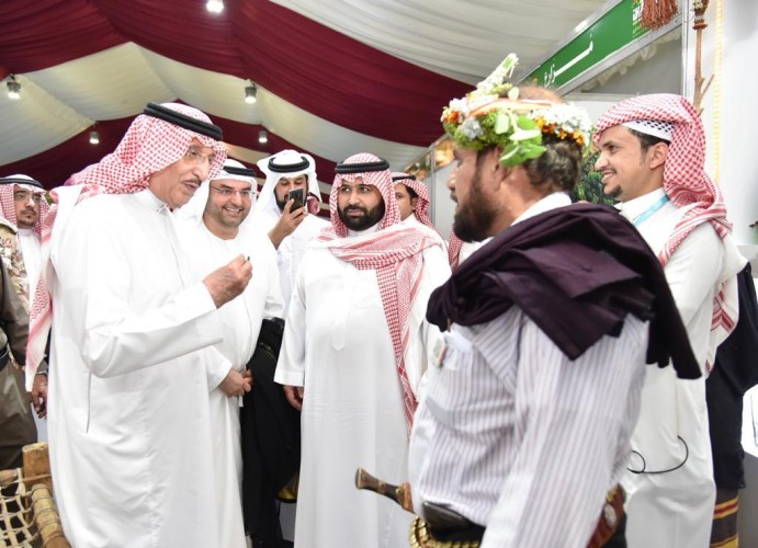 سمو أمير منطقة جازان يدشن مهرجان البن السابع ..