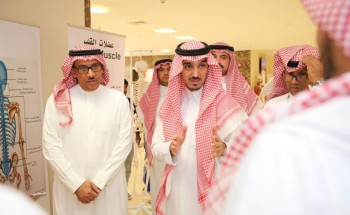 سمو رئيس الهيئة العامة للرياضة يدشن معامل ومختبرات كلية علوم الرياضة