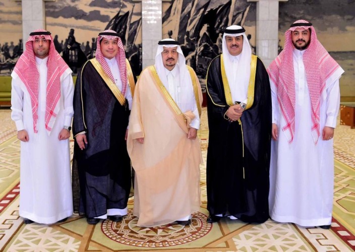 سمو أمير منطقة الرياض يستقبل رئيس هيئة تقويم التعليم والتدريب