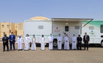 التجمع الصحي بالمدينة المنورة يدشن وحدة حديثة للتبرع بالدم