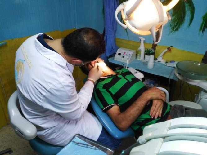 عيادات طب الاسنان التابعة لمركز الملك سلمان في مخيم الزعتري تتعامل مع 1236 حالة خلال شهر سيبتمبر