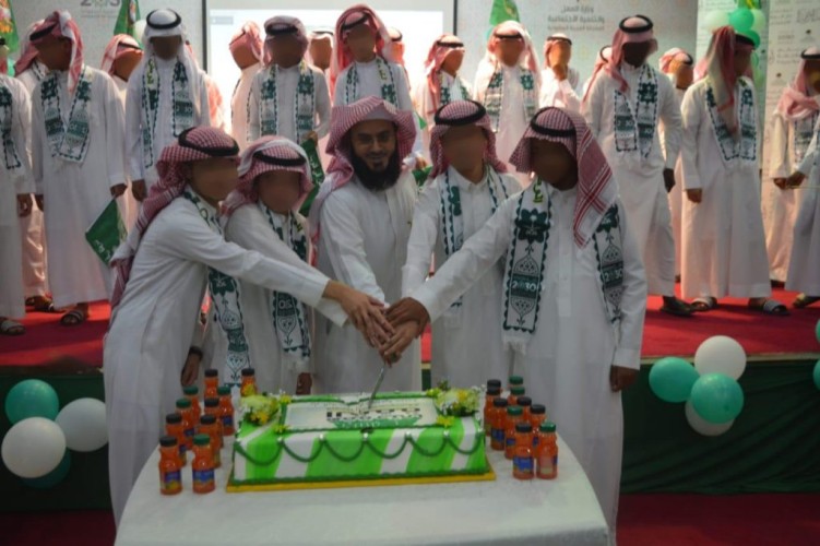 دار الملاحظة الاجتماعية ببريدة تحتفل باليوم الوطني “89”