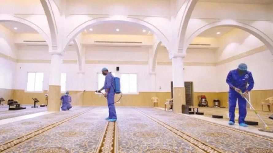 الشؤون الإسلامية تغلق 9 مساجد مؤقتاً في 6 مناطق