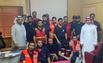 مستشفى الملك فهد يعقدورشة لمكافحة العدوى لعدد (١٦) من منسوبي فرع هيئة الهلال الأحمر بالمنطقة