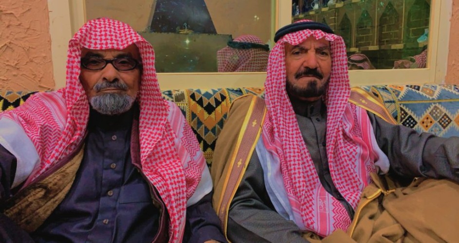 الشيخ مبارك بن طليحان الخياري يستقبل اعيان ومشائخ من القبيلة في قرية الضروة