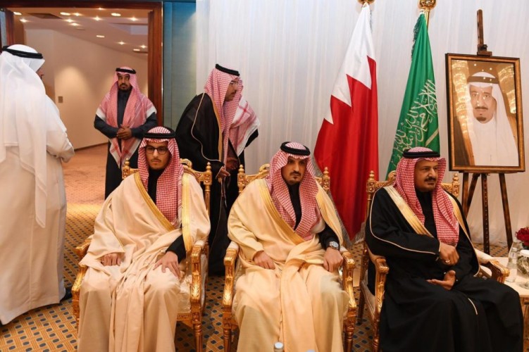 أمير منطقة الرياض يشرف حفل سفارة البحرين لدى المملكة