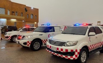 الهلال الأحمر بالحدود الشمالية يرفع مستوى الجاهزية تجاوبًا للتحذيرات الجوية الهلال الأحمر بالحدود الشمالية يرفع مستوى الجاهزية تجاوبًا للتحذيرات الجوية