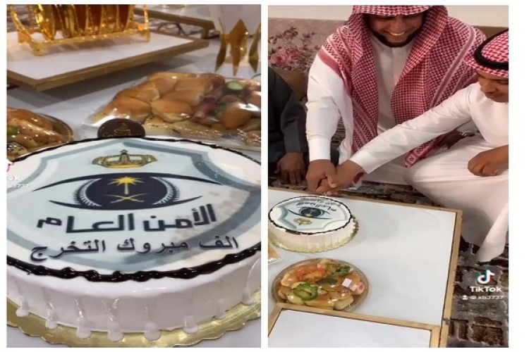 وسط عدد من الأهل والأقارب .. “عبدالله أحمد بن مرزوق” يتخرج من دورة الأمن العام .. وبن مرشد: أول الحاضرين