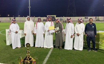 جمعية التوعية بأضرار المخدرات بجازان تشارك في المباراة النهائية لدوري بطولة الهواة ببيش