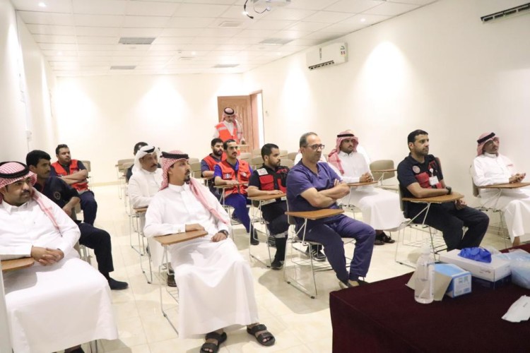 الهلال الأحمر بالجوف يتفاعل مع اليوم العالمي لسلامة المرضى