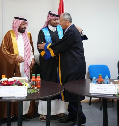 محسن بن عزيز بن شويلع يحصل على درجة الماجستير في إدارة الاستراتيجية من جامعة عمان العربية