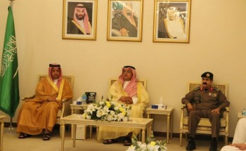 محافظ حفر الباطن يستقبل مدير تعليم المحافظة بمناسبة انتهاء فترة عمله
