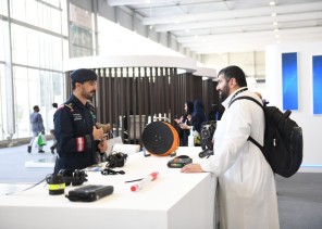 الدفاع المدني يشارك ضمن جناح وزارة الداخلية في المعرض المصاحب لأعمال ملتقى الصحة العالمي 2024