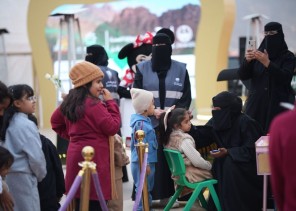 صحة حائل تعزز نمط الحياة الصحي لزوار “رالي باها”