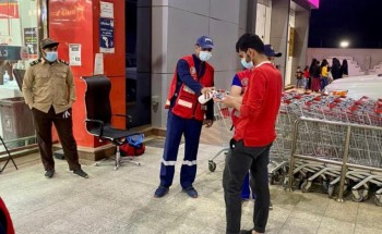 فريق التطوع بهلال الجوف يتابع تطبيق الإحترازات بطبرجل فريق التطوع بهلال الجوف يتابع تطبيق الإحترازات بطبرجل