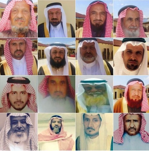 مشايخ الريث يجددون البيعة والولاء للذكرى الثالثة لولي العهد