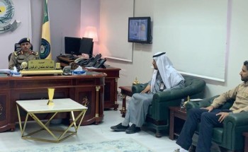 مدير مدني حائل يستقبل شركة الكهرباء للسلامة