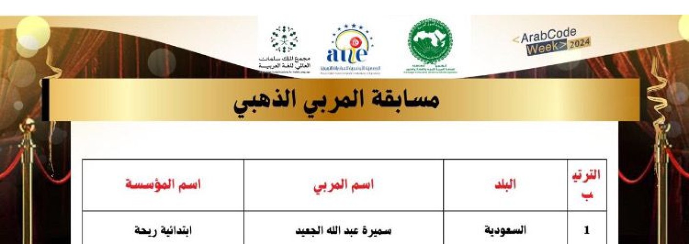 معلمة من تعليم الطائف تفوز بالمركز الأول في مسابقة البرمجة على المستوى العربي