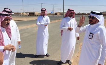 رئيس بلدية محافظة السليمي يقوم بزيارة تفقدية لمركز مراغان