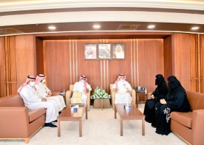 رئيس جامعة حفر الباطن يستقبل مدير وأعضاء مجلس إدارة جمعية نفح الأمل لخدمة ذوي الإعاقة بالمحافظة رئيس جامعة حفر الباطن يستقبل مدير وأعضاء مجلس إدارة جمعية نفح الأمل لخدمة ذوي الإعاقة بالمحافظة