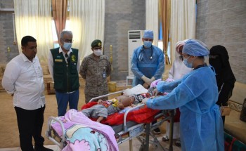 إنفاذًا لتوجيهات خادم الحرمين الشريفين .. وصول التوأم السيامي اليمني “يوسف وياسين ” إلى المملكة إنفاذًا لتوجيهات خادم الحرمين الشريفين .. وصول التوأم السيامي اليمني “يوسف وياسين ” إلى المملكة