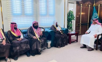 مدير عام هيئة الأمر بالمعروف بالجوف يزور محافظ صوير