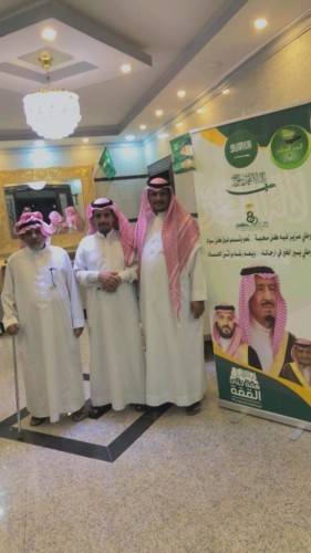 رجل الأعمال عايد بن خلف يحتفي باليوم الوطني الـ 89 على طريقته