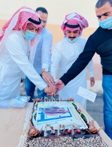 شركة عالمية متخصصة في مجال الأغذية بالمنطقة الشمالية تودع الأستاذ حزام حمد صالح آل حزم
