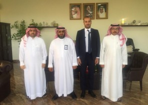 الأستاذ أنطوان لمعي يزور تقني الجوف الأستاذ أنطوان لمعي يزور تقني الجوف