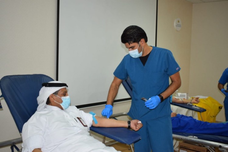 التأهيل الشامل للذكور بالدمام يختتم حملة التبرع بالدم