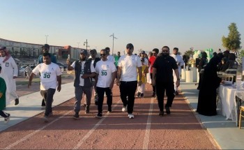 الصحة في حفر الباطن تنظم حملة التحدي امش 30 ” في منتزة وأدي فليج الصحة في حفر الباطن تنظم حملة التحدي امش 30 ” في منتزة وأدي فليج