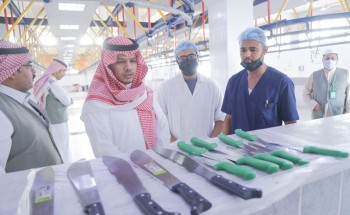 “الحسني” يتفقد مواقع النفع العام والمسالخ في حائل “الحسني” يتفقد مواقع النفع العام والمسالخ في حائل