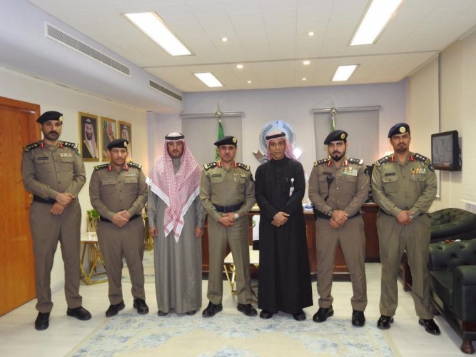 “الركيان ” يستقبل الرئيس التنفيذي لشركة اسمنت حائل