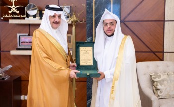 أمير الشرقية يستقبل قاضي بمحكمة الأحوال الشخصية