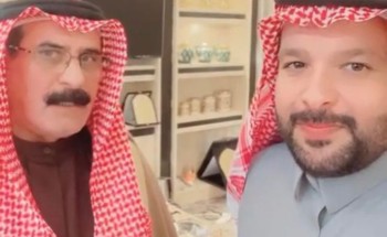 على خلفية تكريم الشاعرفوزي  بن مربح .. الإعلامي “غانم الويفي” يستقبل رجل الأعمال “عياد عواض المشعلي” في ديوانه الخاص بحائل