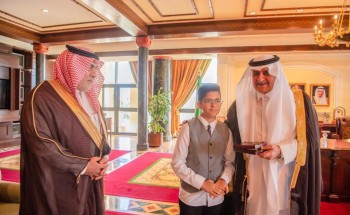 سمو أمير تبوك يستقبل عدداً من طلبة التعليم العام بالمنطقة الحاصلين على المراكز الأولى على مستوى المملكة في المسابقات المحلية والعالمية
