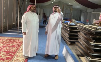 محافظ الداير يقف على آخر الاستعدادات لمهرجان البن السابع