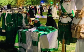 جمعيةُ كنوز للأناملِ المبدعة بالقصيم تشارك بفعاليات اليوم الوطني الـ 90