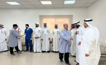 مركز التأهيل للذكور بالدمام يعايد منسوبيه بعيد الفطر السعيد