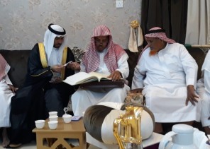 عقد قران الشاب سعد حسين الجريبي
