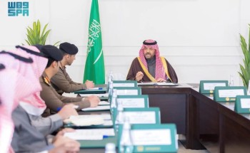 أمير الحدود الشمالية يرأس اجتماع استعدادات المنطقة للاحتفاء بـ”يوم التأسيس” أمير الحدود الشمالية يرأس اجتماع استعدادات المنطقة للاحتفاء بـ”يوم التأسيس”