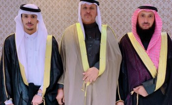 الشيخ /فضي بن مرزوق الرشيدي يحتفل بزواج ابنه الأستاذ “طارق فضي” بقاعة ريفال في المدينة