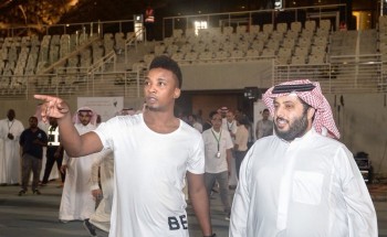 آل الشيخ يحضر مباريات البطولة الرمضانية.. والهيئة تعلن تقديم سيارة هدية آل الشيخ يحضر مباريات البطولة الرمضانية.. والهيئة تعلن تقديم سيارة هدية