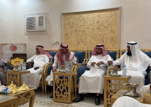 رجل الأعمال عايد بن شويلع  يقيم مأدبة عشاء احتفالاً بسلامة الرفاعي بمحافظة ينبع