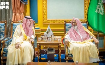 مفتي المملكة يستقبل رئيس ديوان المظالم ويؤكد أهمية تطوير القضاء الإداري