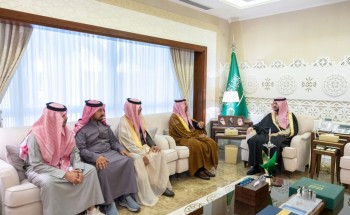 سمو نائب أمير الشرقية يستقبل الفائز بجائزة (شلفا ) ولي العهد