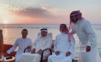 «الشيخ » محمد بن مبيريك الحربي” يستضيف « الشيخ قعيد بن قعبوب» “والإعلامي عبدالرحمن بن مرشد” ” على كورنيش رابغ