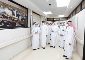 د. العمرو يتفقد مشاريع مدينة الملك سعود الطبية
