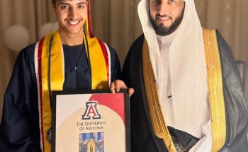 الدكتور سعيد بن عبدالله الزهراني يتلقى التهاني والتبريكات بمناسبة حصول ابنه ” عبدالله ” على شهادة البكالوريوس